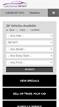 Mobile Screenshot of lakenormaninfiniti.com